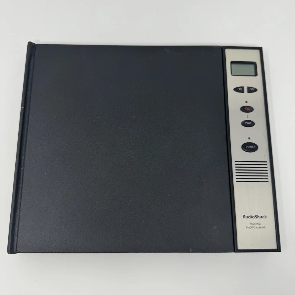 Recording Talking Photo Album 20 Pgs  RadioShack Gift Item Memory 3x5 4x6 5x7 in